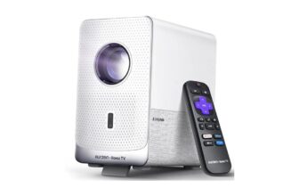 The primary Roku-powered sensible projector is right here